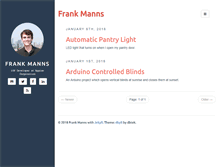 Tablet Screenshot of frankmanns.com